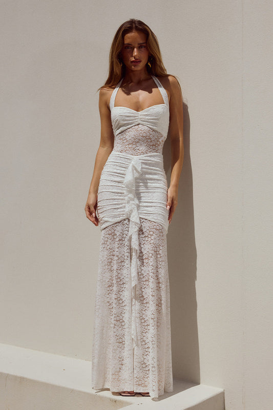 Annika Maxi Dress - White